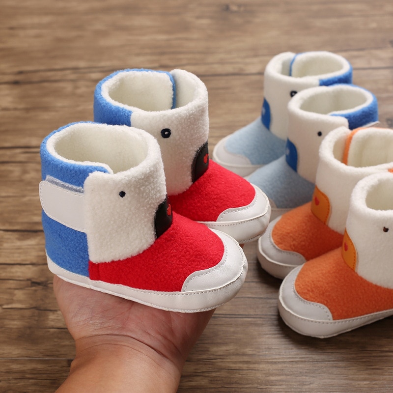 bébé garçons filles bottes pour -né mignon dessin animé Animal chaussures infantile enfant en bas âge premiers marcheurs Super garder au Snowfield botte