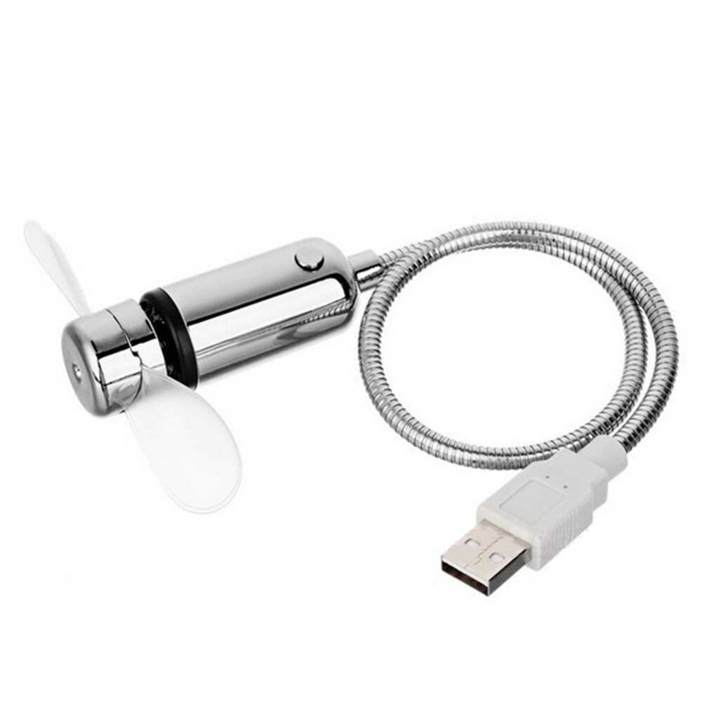 Hand Mini Usb Fan For Laptop Pc Notebook Real Time Display Usb Real Clock Fan Soft Fan Blade Clock Fan