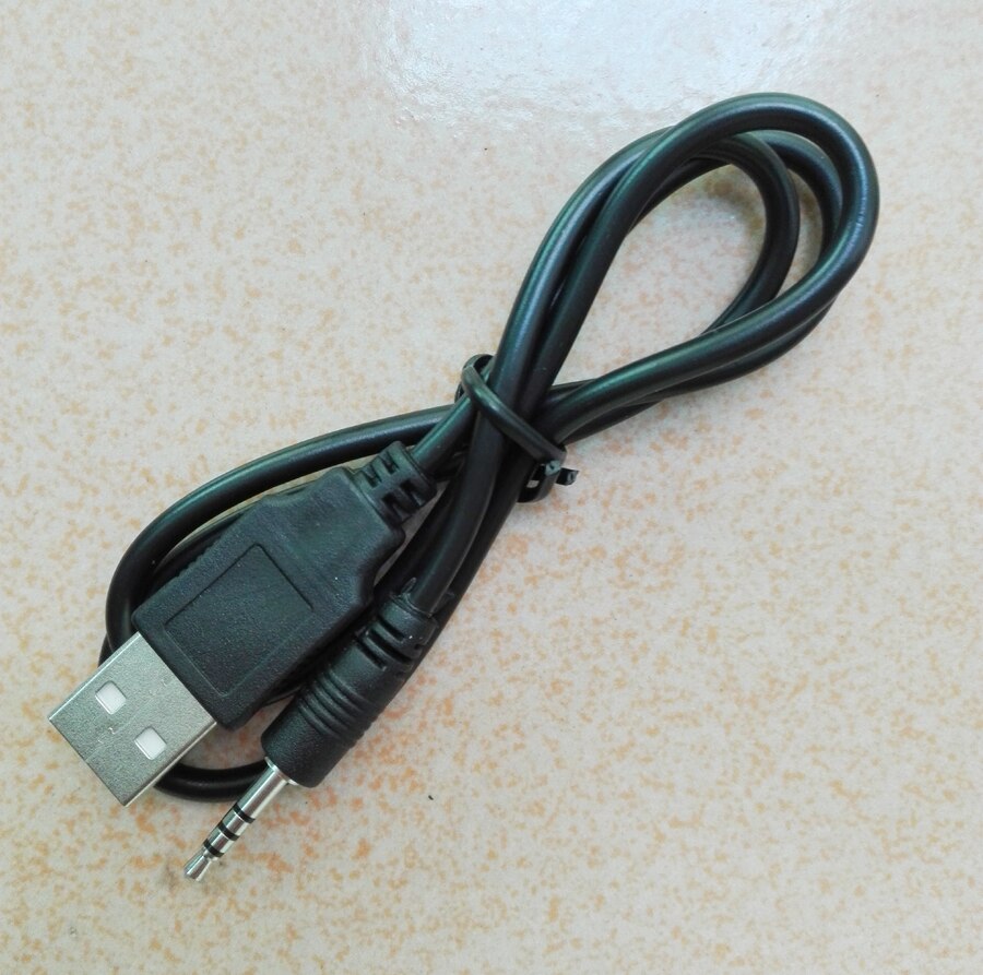 2.5mm 2.5 jeck prise jack pour USB A câble de charge/données pour étanche mp3/mp4 montre lecteur numérique caméra DVR