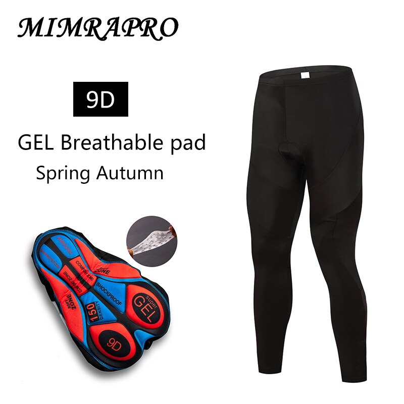 MIMRAPR 2019 pro squadra Nero CICLISMO Pantaloni LUNGHI Ciclismo Manica Abbigliamento Sottile stile Pantaloni Da Equitazione di Vendita Della Fabbrica 02-107