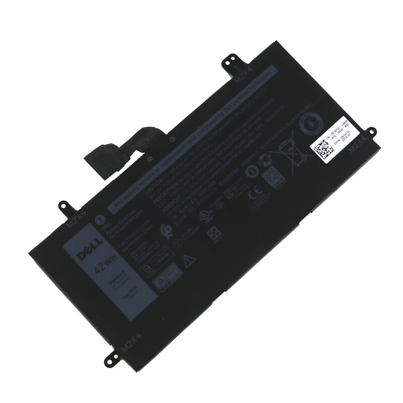 Original Laptop battery For DELL LATITUDE 5285 5290 J0PGR 1WND8 Built-in laptop battery 7.6V 42Wh 11.4V 31.5Wh