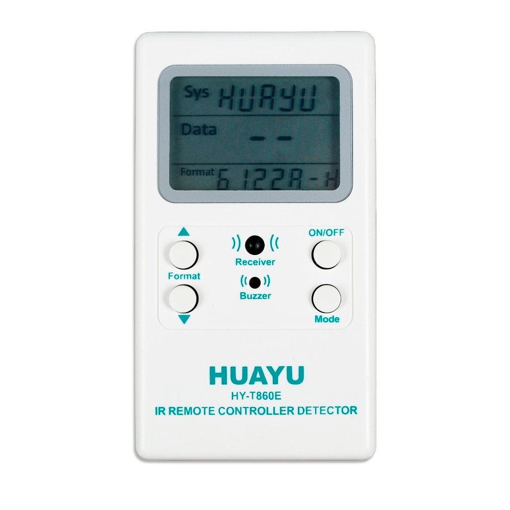 Universal IR Remote Control Decoder Tester Infrared Control Testing Decoder HY-T860E Controller