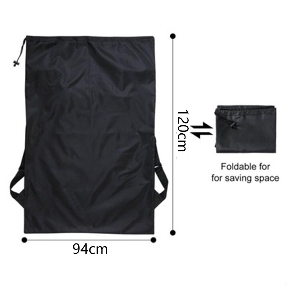 1 * Vuile Kleren Tas 37*47.2 Inch Polyester Extra Grote Zware Waszak Zak Met Trekkoord