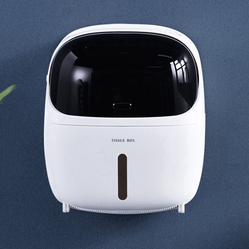 Toiletpapierhouder houder voor toiletpapier badkamer toiletpapier opbergdoos toiletrolhouder robotvorm
