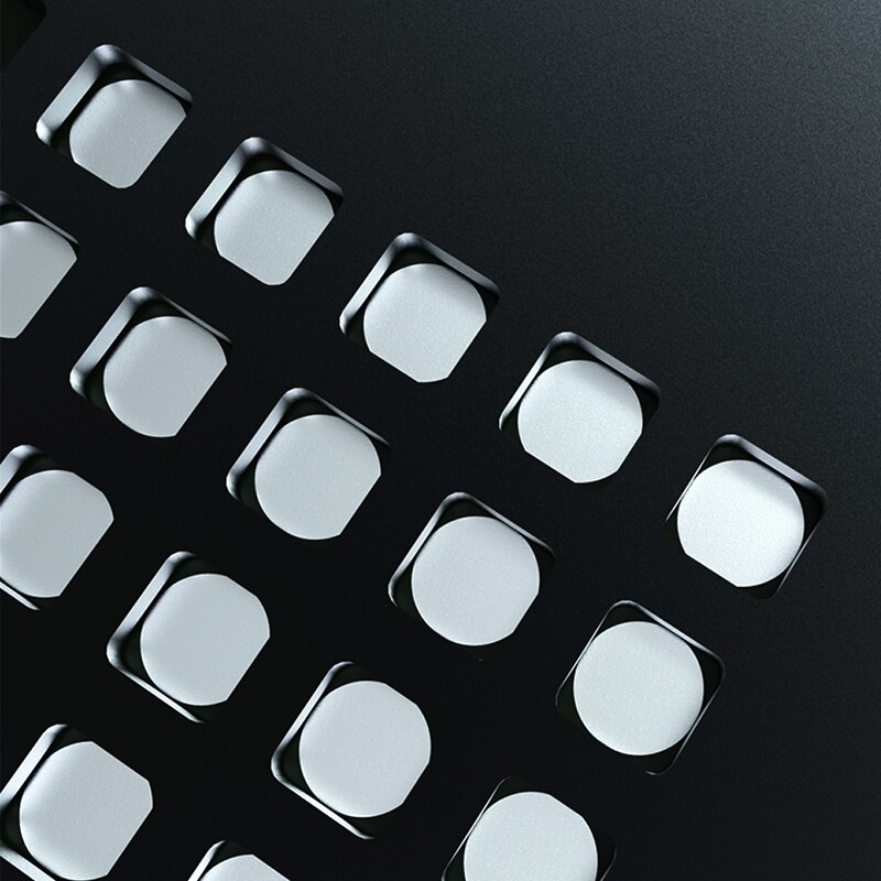 Qianli mega-idé bga svart universal stencil 0.3/0.35/0.4/0.5mm parallella hål multifunktion planteringsplåt nät bga reballing verktyg