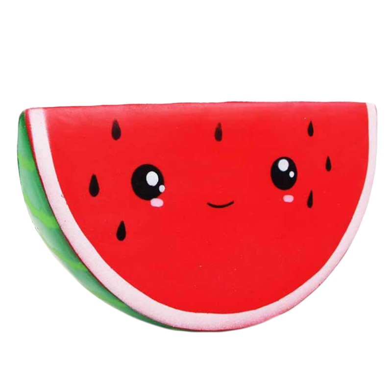 Jumbo Kawaii Watermeloen Squishy Gesimuleerde Fruit Langzaam Stijgende Brood Geurende Squeeze Toy Stress Relief voor Kid Xmas