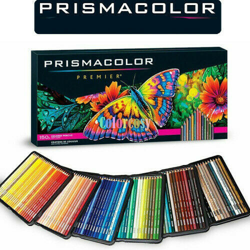 Prismacolor Pencil 150 132 Premier Soft Set Coloured Genuine Assorted Colors ,Perak Horse Oily Color Drawing Pencils Box