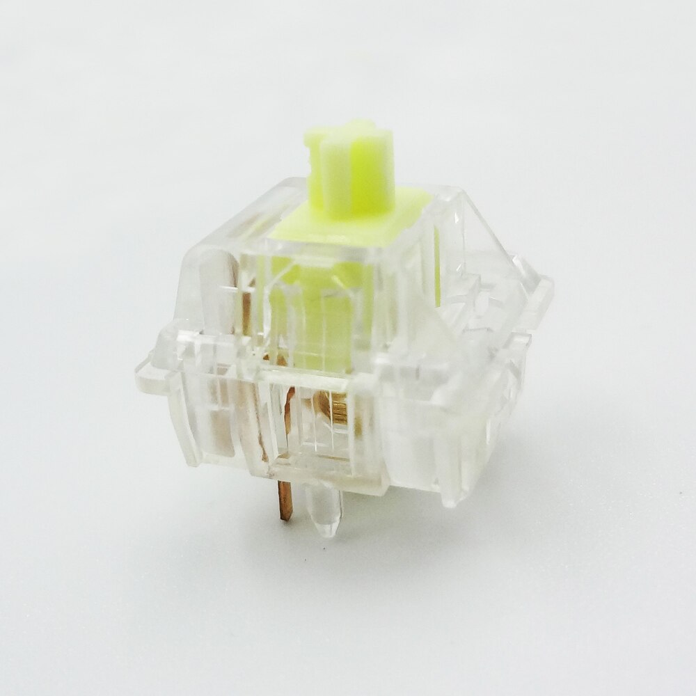 DUROCK Linear Keyboard Switch Smooth Mechanical Keyboard Switch 55g Linear KeySwitches: Clear L1 55g