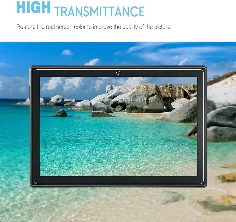 Tablet z hartowanym szkłem chronionym ekran dla Lenovo TAB M10 TB-X505/TB-X605F 10.1 cali bez bąbelków łatwa instalacja