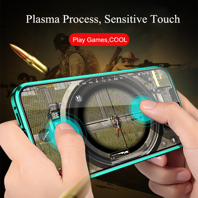 Double-Sided Tempered Glass Cases For Xiaomi Redmi Note 8 7 10 K20 Pro Magnetic Metal Phone Protective For Redmi 8A 7 Full Cover