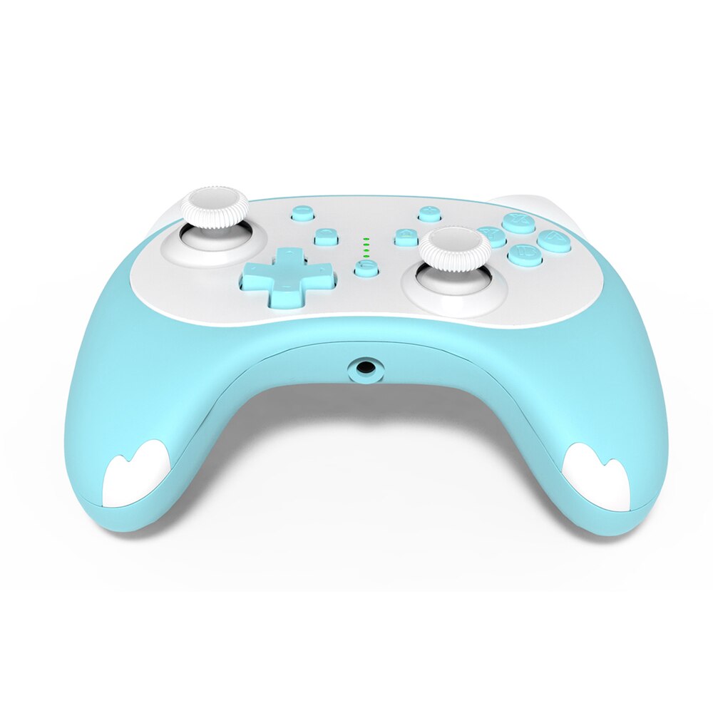 Stoga Wiireless Bluetooth Auto Turbo Wakker Gamepad Pc Cartoon Kitty 6-As Gyroscop Controller Voor Nintendo Switch