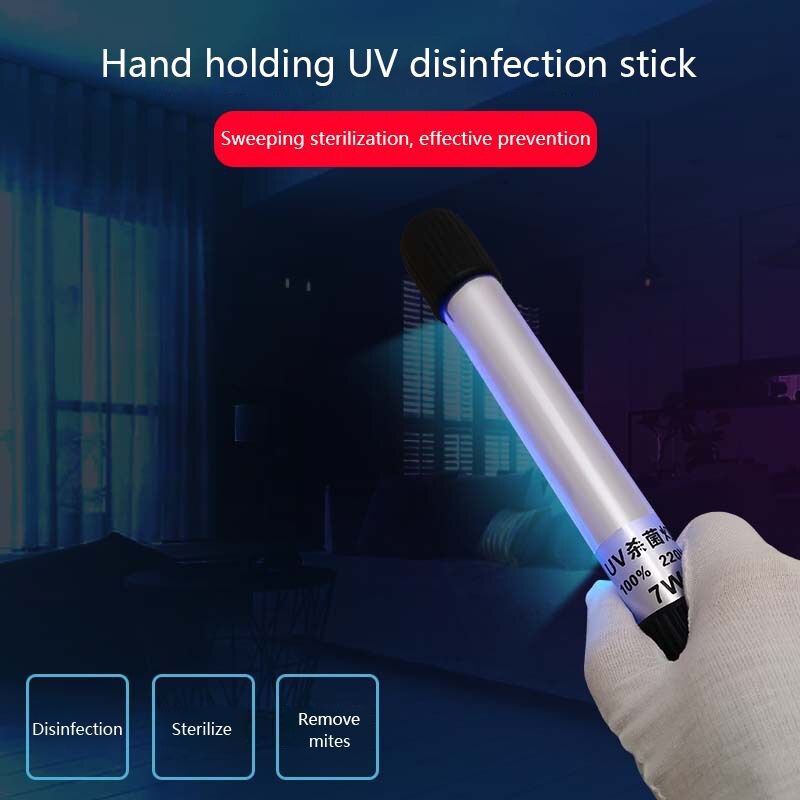 Handheld UV Disinfection Lamp - Ultra-UV UV Germicidal Lamp 10 Seconds Of Rapid Sterilization Stylish & Beautiful Shape