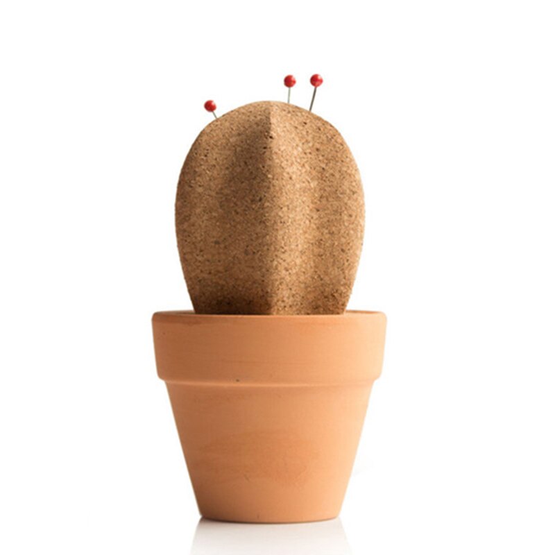 Corcho Cactus Sharp corcho madera mensaje titular Phellem corcho madera tablón de anuncios grueso organizador de escritorio grueso Memo titular con Pins