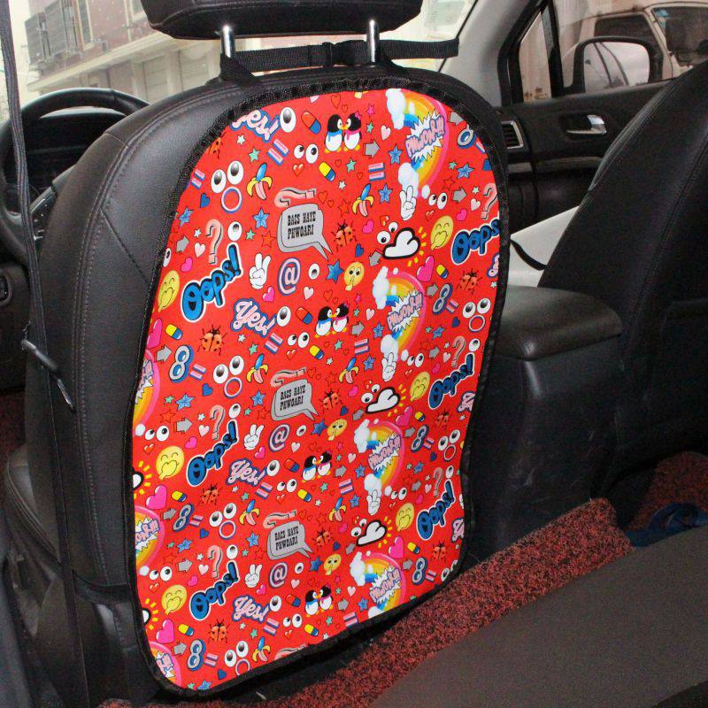 Funda protectora para el asiento trasero del coche, accesorio para el cuidado del automóvil, alfombrilla para Patadas para Niños, almohadillas antipatadas de plástico para limpiar el barro