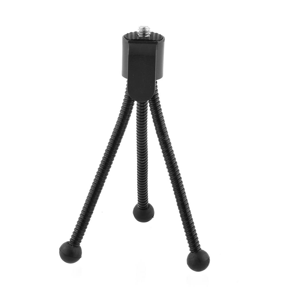 Mini Tripod for Phone 360 Degree Rotation Tripod Mount Holder Cell Phone Stand Bracket Clip Mount Bracket Adapter for iphone: black-060
