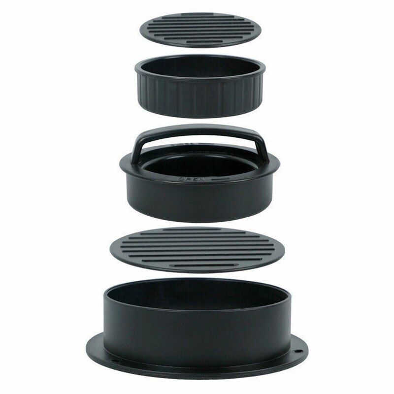 Abs hamburger maker hamburger trykk rund form ikke-pinne kokk koteletter hamburger kjøtt biff grille burger trykk patty maker form