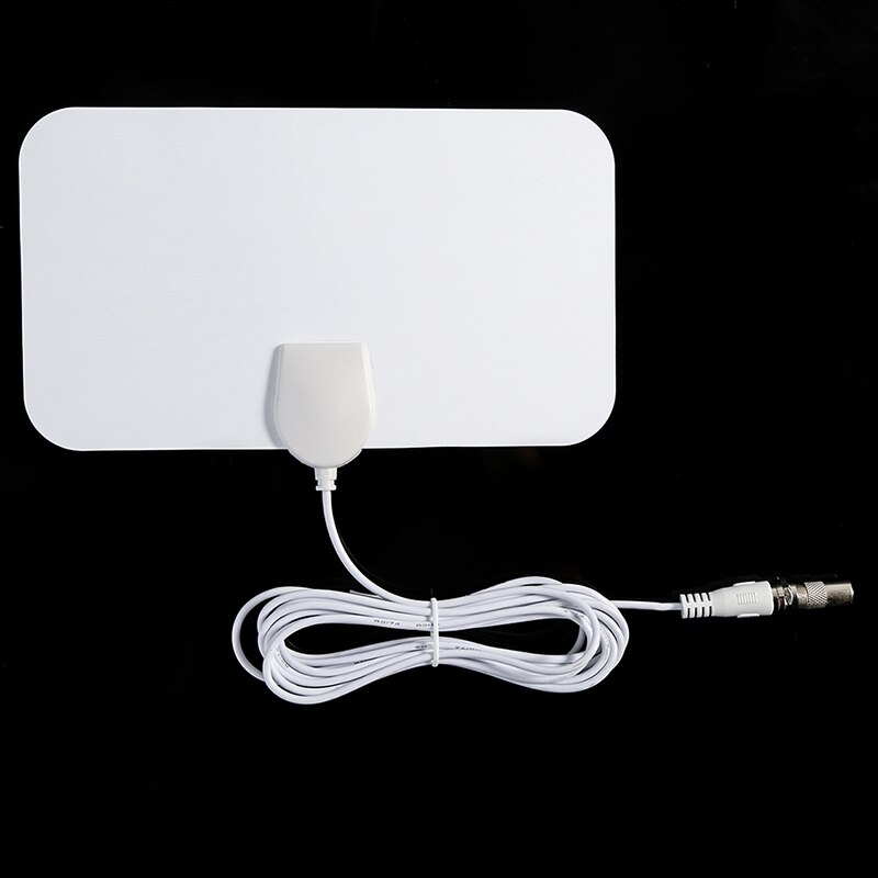 1pc Digital Indoor Digital Freeview Range Ultra-thin Antena TV HDTV Antenna High Signal Capture Cable Signal Amplifie Antenna: 1