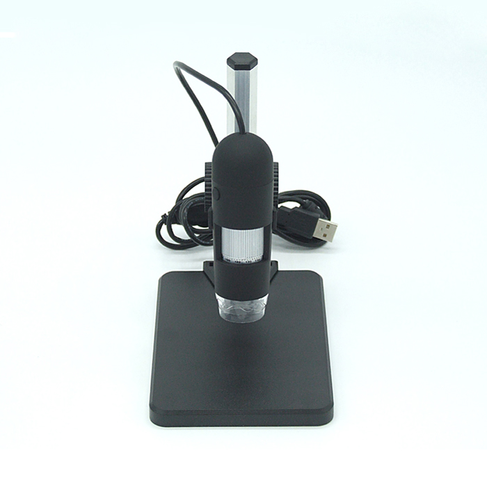 Loupe électronique caméra Webcam Endoscope, luminosité numérique réglable 500X 8 LED USB Microscope fonction de mesure