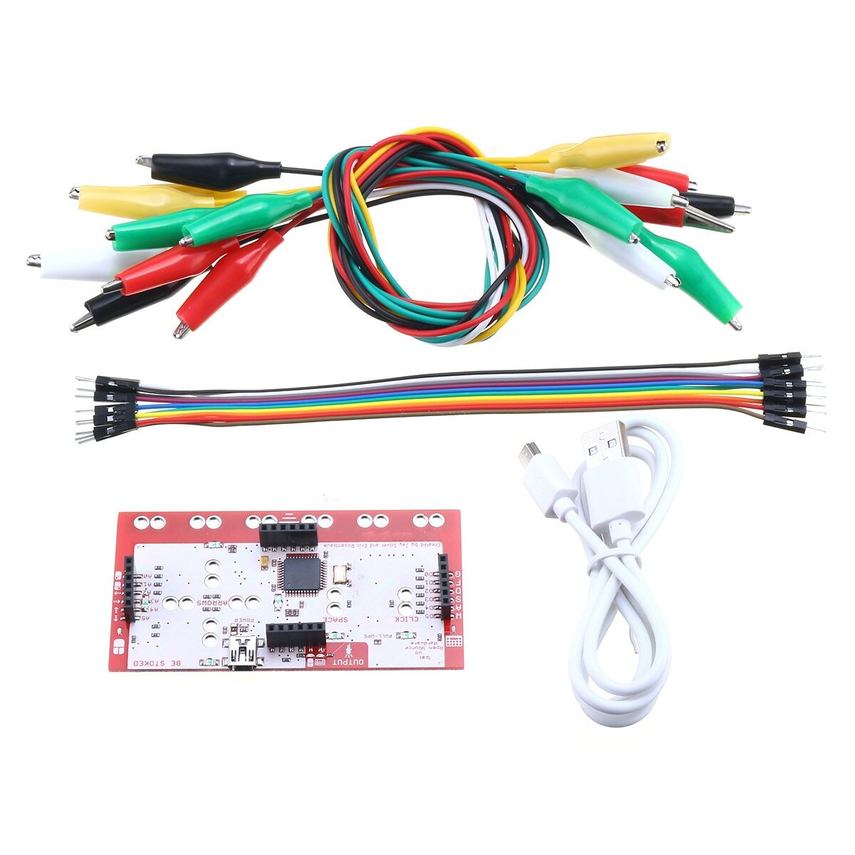 Praktische Innoveren Duurzaam Kind Makey Hoofdbesturingsbord Kit Met Usb-kabel Voor Makey