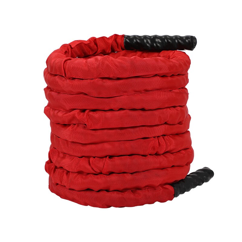 Cuerda de batalla pesada de 25MM x 9M, equipo de entrenamiento de cuerpo completo para Crossfit, gimnasio, Fitness, cuerdas de entrenamiento de Cardio al aire libre
