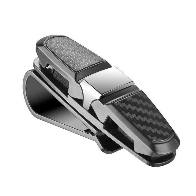Étui à lunettes de voiture, pare-soleil, porte-lunettes, Clip porte-carte, accessoires intérieur de voiture