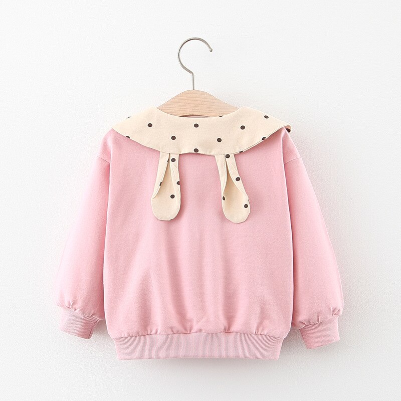 Baby Meisje Cartoon Konijn Katoenen Trui Winter Lente Lange Mouwen Leuke Vest Kinderkleding Uitloper Voor Meisjes