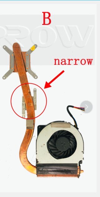 Original till asus laptop kylfläns kylfläkt cpu kylare  k42 k42j a42j x42j a40j k42jz k42ja k42jb k42jc k2jr k42jv cpu kylfläns: B kylfläns och fläkt