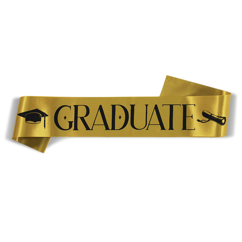 】I Graduated Sash Graduate Sash Graduation Party Decoration Photo Booth Props