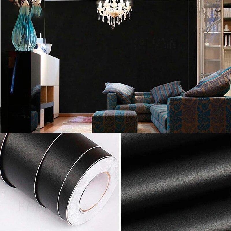PVC Zement textur industrielle grau tapete selbst-kleber rosa Zauberstab rolle schlafzimmer Zauberstab aufkleber schränke Möbel renovierung