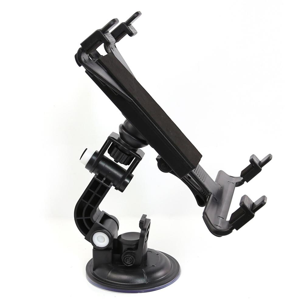 Support Voiture Pour Téléphone Et Tablette - Ventouse Pare-brise, Compatible écrans 12,5 à 20 Cm (noir/rouge)