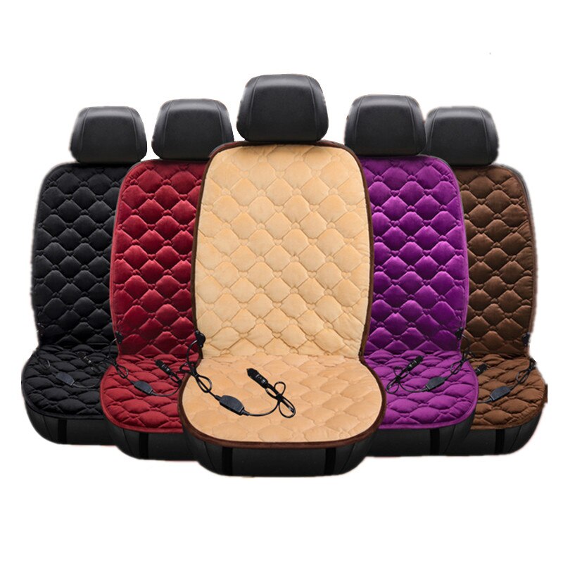 Fast Heated & Adjustable Heated Car Seat Cover Car Electric Heated Seat Car Styling Winter Cushion Pad Cushions Auto Covers 12V