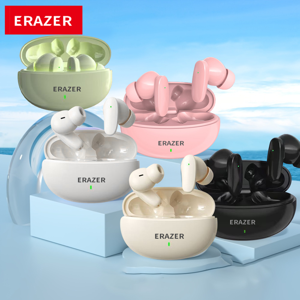 Original Erazer Bluetooth Earbuds Wireless Headphones Gaming Music Earphones Sport Headsets With Microphone