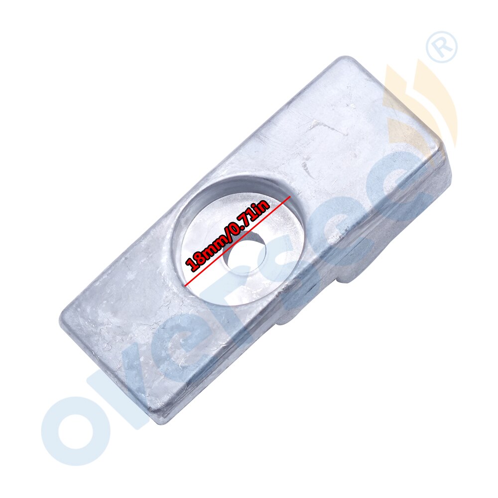 55321-90J01 Zinc Anode For Suzuki Outboard Motor 4T DF60-DF140 55321-90J00