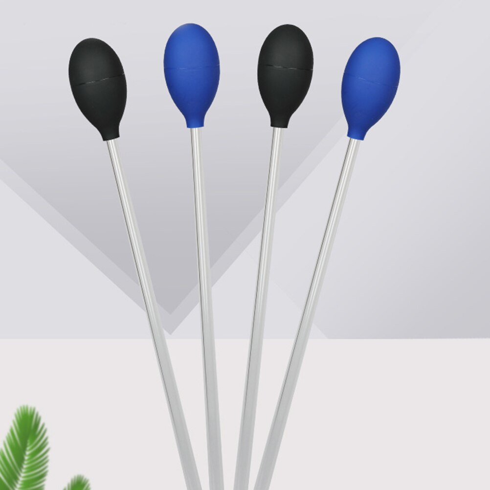 Carro Armato di pesci di Acqua cambia Acquario Pipetta di Acqua di Alimentazione più pulito Strumento di Trasferimento di Strumenti di Alimentazione (Nero con un 30cm di Lunghezza corallo di Alimentazione