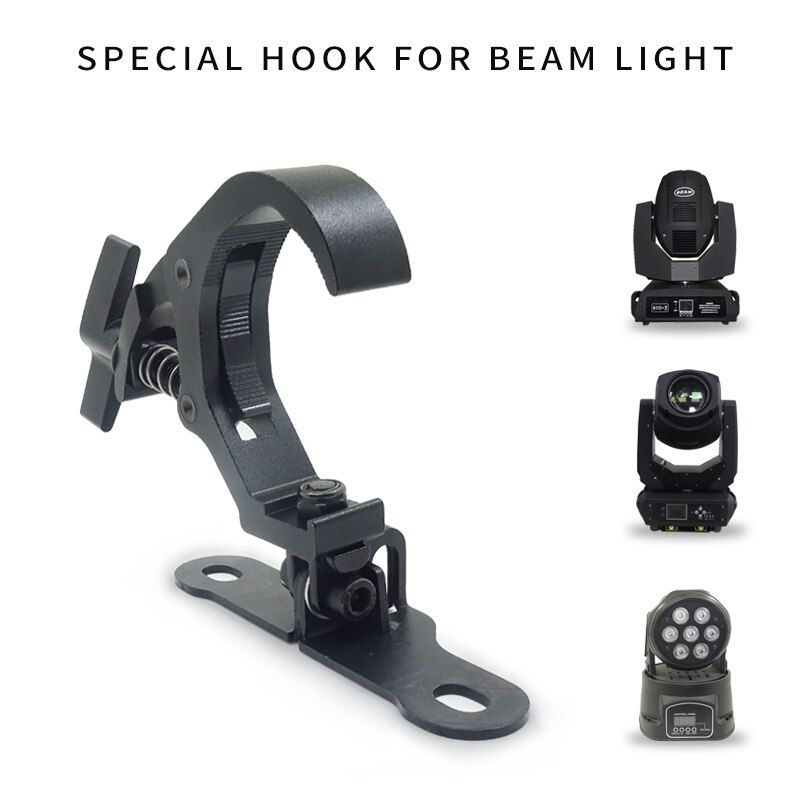 Aluminum Stage Light Fold Hook Loading 200Kg Truss Tube 230W 7R 200W 5R Moving Head Beam Light Fold Clamp Hooks