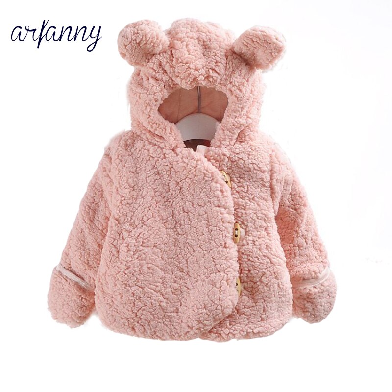 Vêtements d'automne et d'hiver féminins | Manteau épais en coton molletonné, pour bébés garçons et filles, vêtements en velours plus, pour enfants