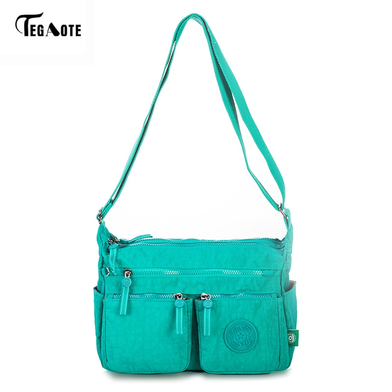 TEGAOTE femmes Messenger sacs dames Nylon sac à main voyage décontracté Original sac femme grande capacité sac à bandoulière