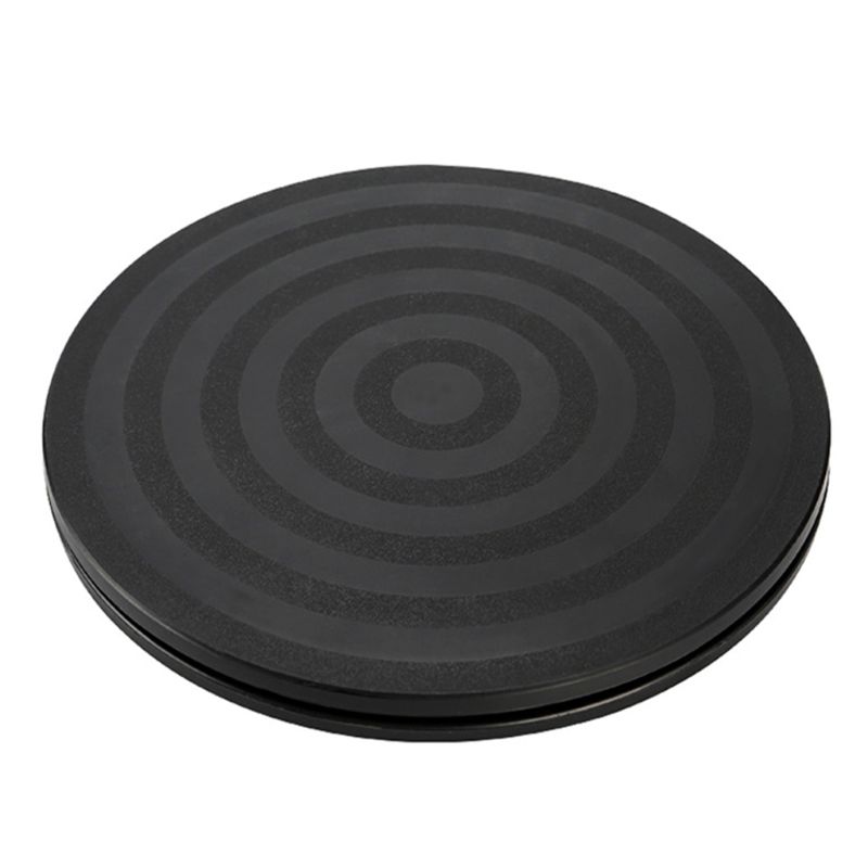 8\" Round Bonsai Turntable Rotating Plate Wheel Revolving Home Kitchen Display 449C