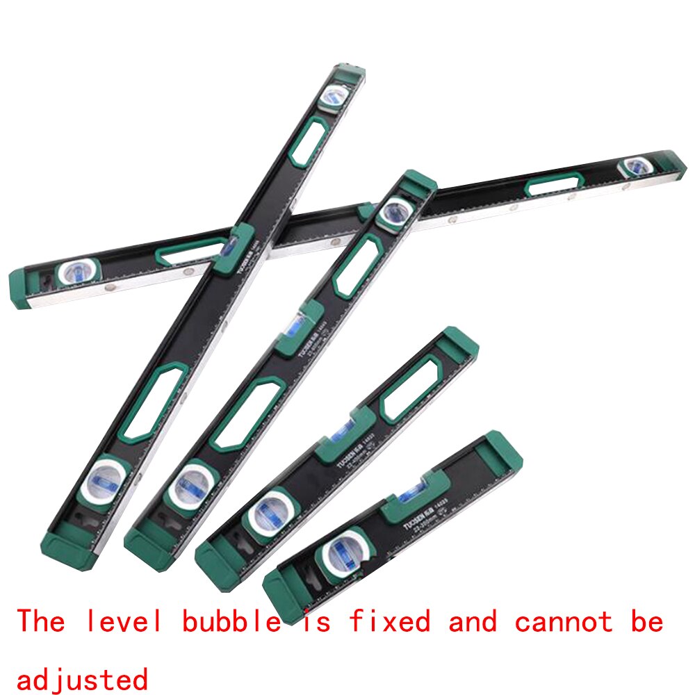 Multifunctional Aluminum Spirit Level, High Hardware Tools For Decoration, Solid Aluminum Spirit Level With Magnetic