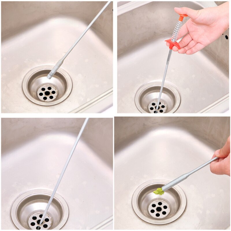 Multifunctional Cleaning Claw Hair Catcher Sink Cleaning Tools Hair Clog Remover Grabber for Shower Drains Bath Basin Kitchen