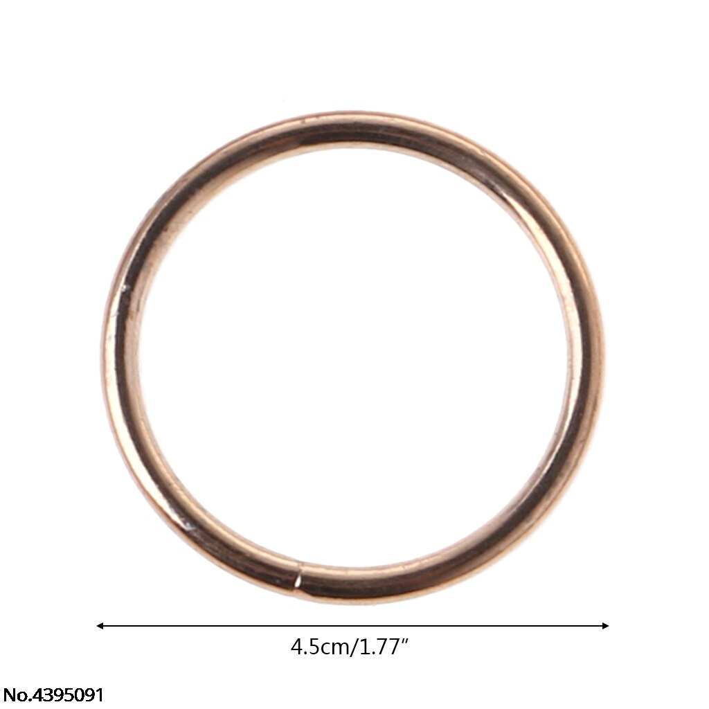 Anillo de atrapasueños de Metal, macramé, accesorio artesanal, bricolaje, 35-190mm, H7ED: 02