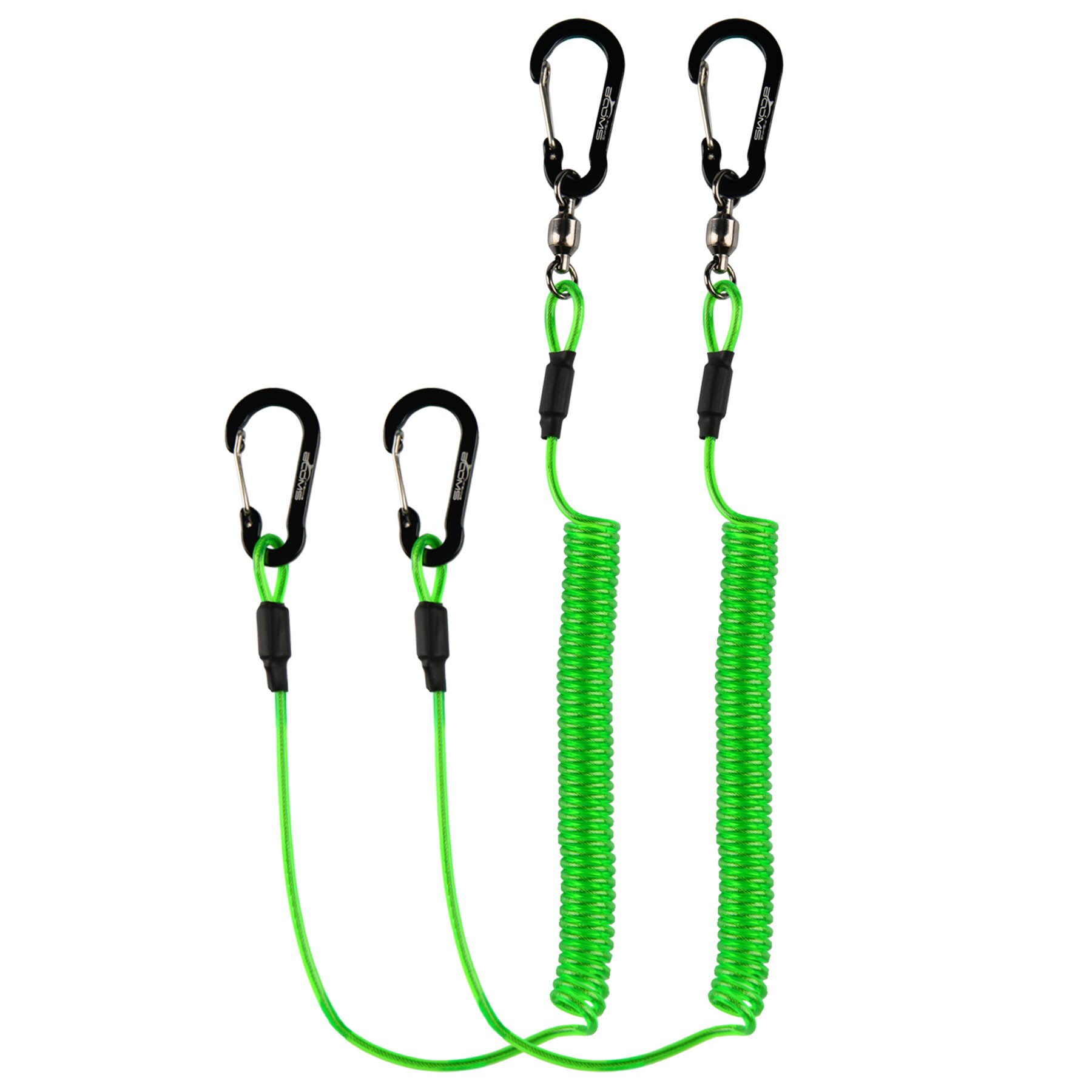 Booms Fishing T02 Heavy Duty Fishing Lanyard for Fishing Rods and Kayak Paddles: Orange
