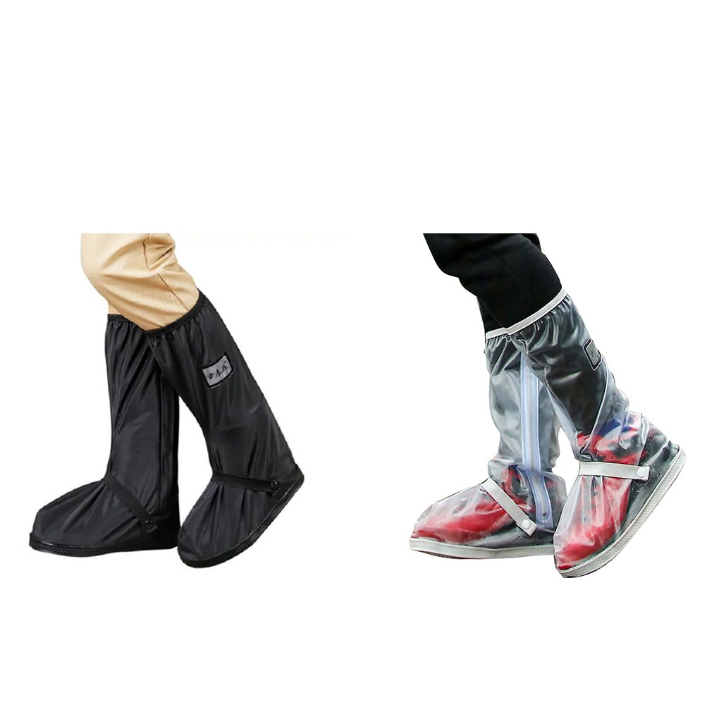 fundas de zapatos impermeables reutilizables para motocicleta ciclismo Botas de lluvia cubiertas impermeables zapatos de lluvia accesorios calientes
