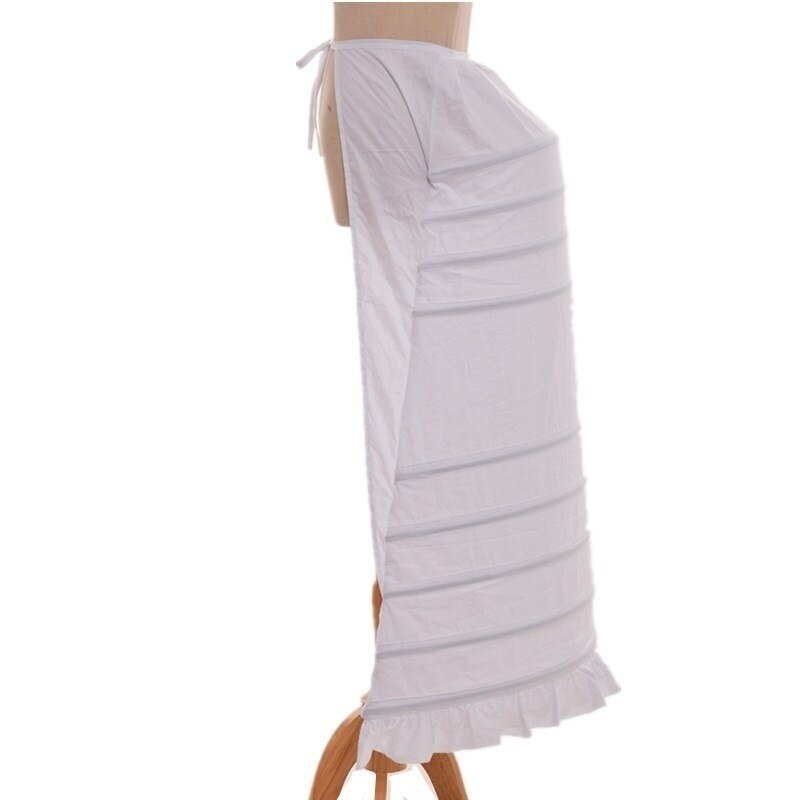 Victorian Dress Gown Long Bustle Bird Cage Frame Crinoline Costume Petticoat