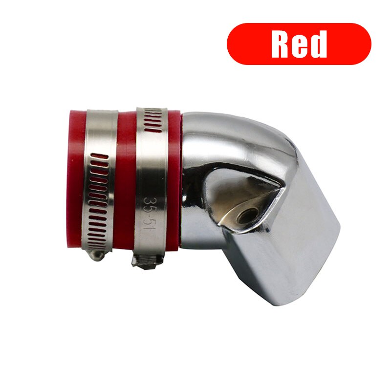 ZSDTRP 27mm gaźnika uruchomić kolektora dolotowego dla GY6 125cc 150cc 4T silnik skuter ATV Gokart: Czerwony