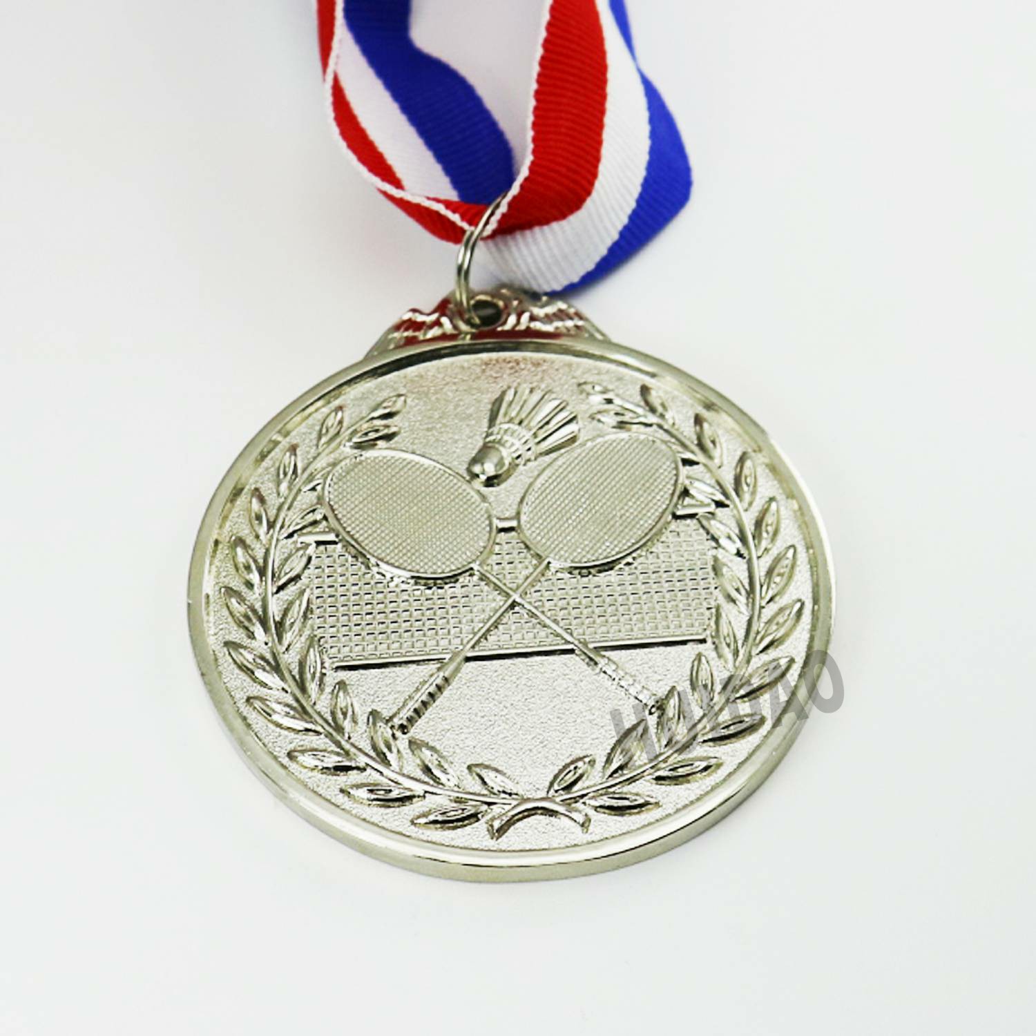 Dia 65MM Play Badminton Medals 1Set Contain 1pcs Gold Color Medal and 1pcs Silver Gold Medal and 1pcs Branze Medal