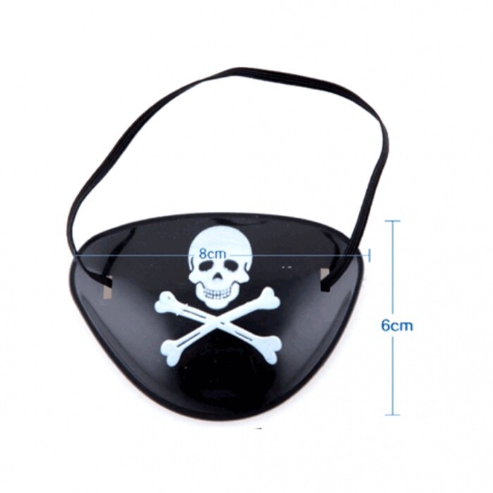 Plastic Pirate Eye Patch