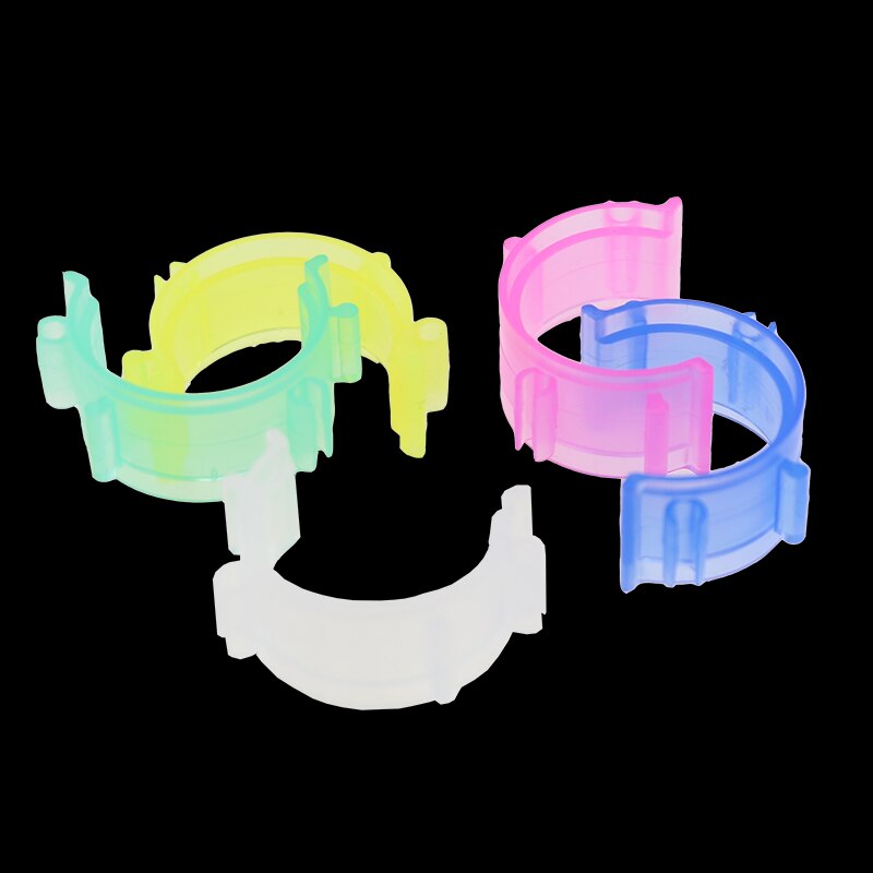 10PCS Bobbin clip colorful half moon clip plastic bobbin clip to prevent thread from falling off