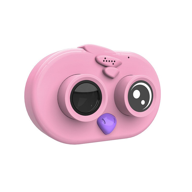 Mignon oiseau appareils photo numériques enfants caméra 8MP 1080P HD enfants caméscopes 2.0 pouces pour enfants cadre numérique de: Purple