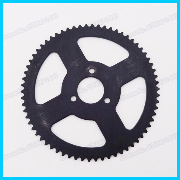 Piñón trasero de 25H y 66 dientes para Mini Moto, accesorio chino de 2 tiempos, y 49cc 47cc, Dirt Pocket, Atv, Quad